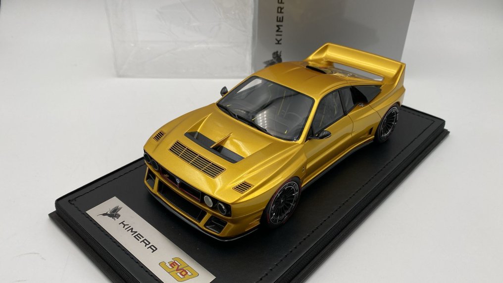 Tecnomodel 1:18 - Modellino di auto - Lancia 037 Kimera EVO 38 Metallic Yellow Press 2024/25 - (cod.B58) #1.0