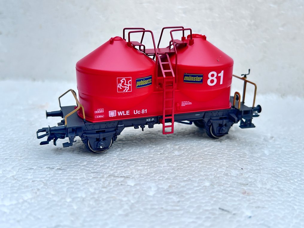 Märklin H0 - 4510 - Model train freight wagon set (1) - Wagon set 'Silowagen WLE' - wle #3.2
