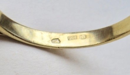 χωρίς τιμή ασφαλείας - Δαχτυλίδι - 18 καράτια Κίτρινο χρυσό, Ασημί - ρουμπίνια #4.3