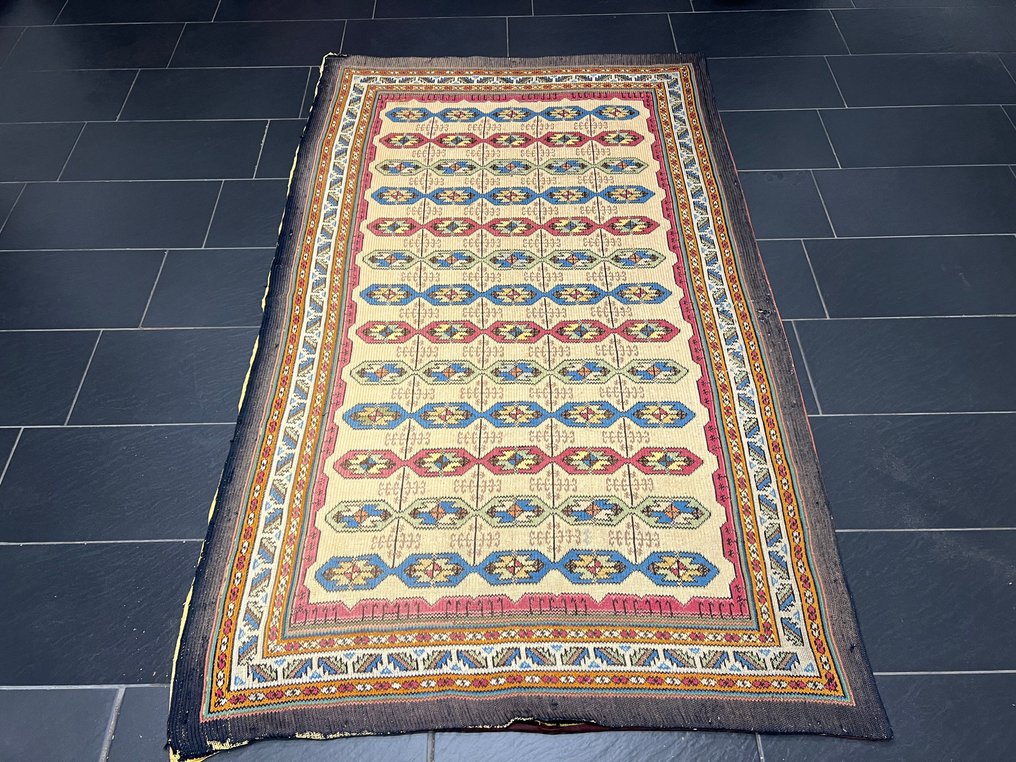 Antikk kinesisk kunstdekor - Teppe - 230 cm - 140 cm #3.2