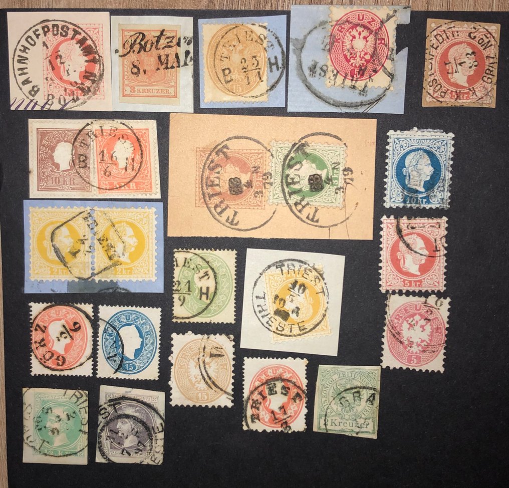 Αυστρία 1850/1867 - Αυστρία 1850/1867, υπερβολική χρήση μετοχών, υψηλός κατάλογος. #1.0