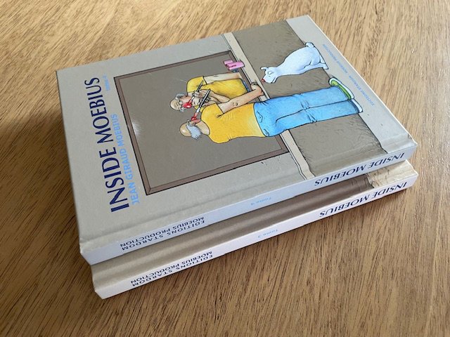 Inside Moebius T3 + T4 - 2x C - 2 Album - Første udgave - 2007/2008 #2.1