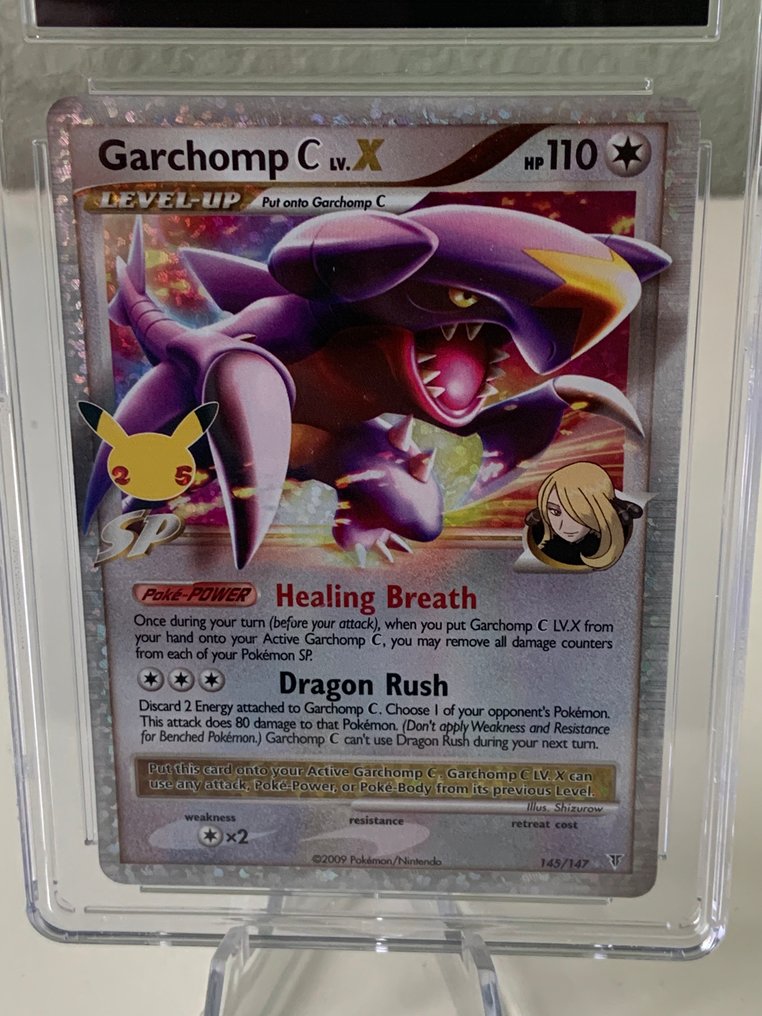 Pokémon - 1 Graded card - Garchomp 145/147 Foil, Full art - CGC 10 - Various sets #1.0