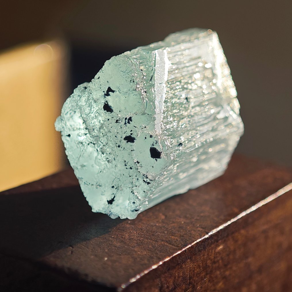 84,6 ct grote, hemelblauwe aquamarijn in Topkwaliteit - Hoogte: 32.6 mm - Breedte: 21.8 mm- 16.92 g #3.2