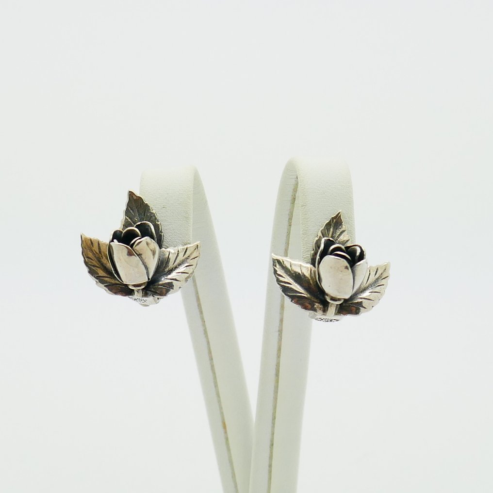 沒有保留價 - 耳環 銀 - Christian Fogh #1.0