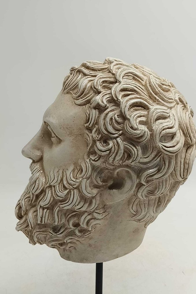 Γλυπτό, Testa di Marco Aurelio - 33 cm - μαρμάρινη σκόνη #2.1