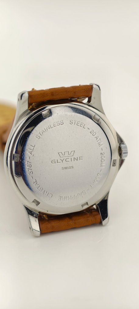 Glycine - Sapphire Quartz - No reserve price - 3767 - Men - 2000-2010  #4.3