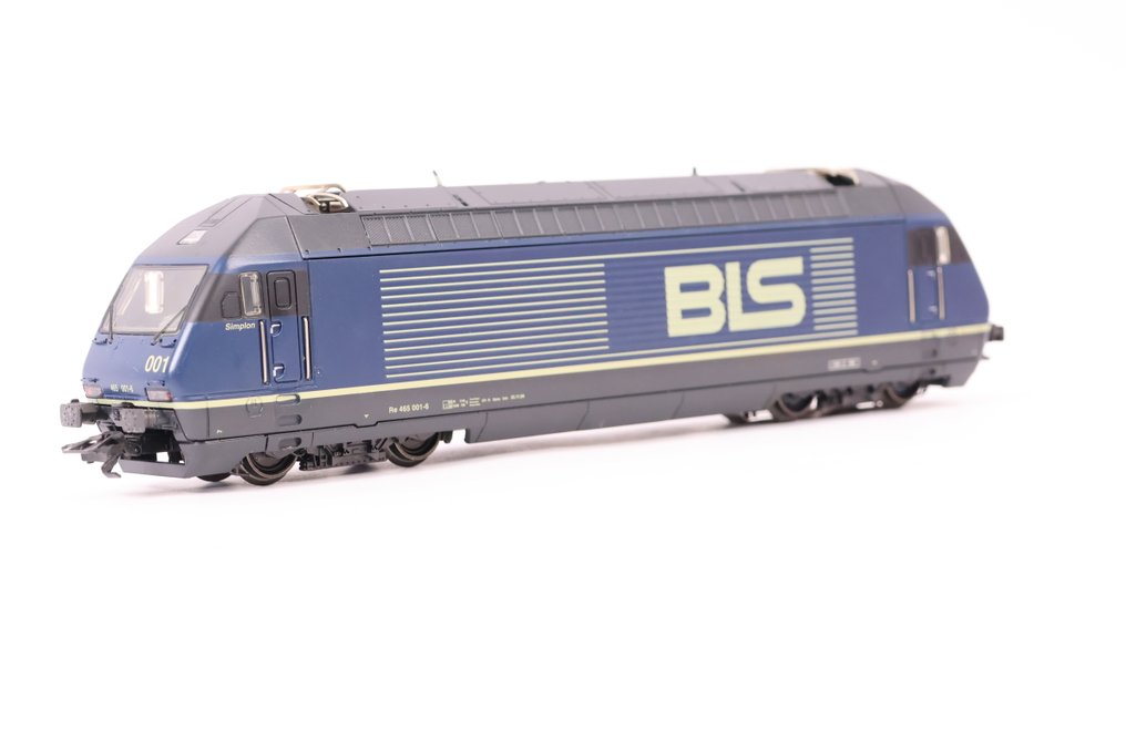 Märklin H0 - 3463 - Ηλεκτροκίνητη ατμομηχανή (1) - Re 465 001-6 'Simplon' - BLS #4.3