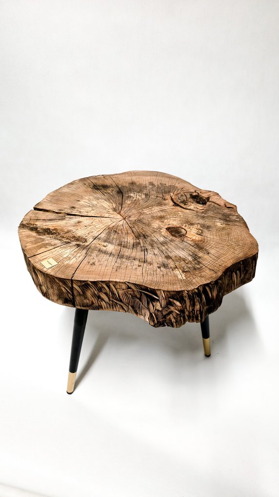 THE FOREST Art & Woodworking Studio - Coffee table - Beech - Unique Handmade Coffee Ta #1.0