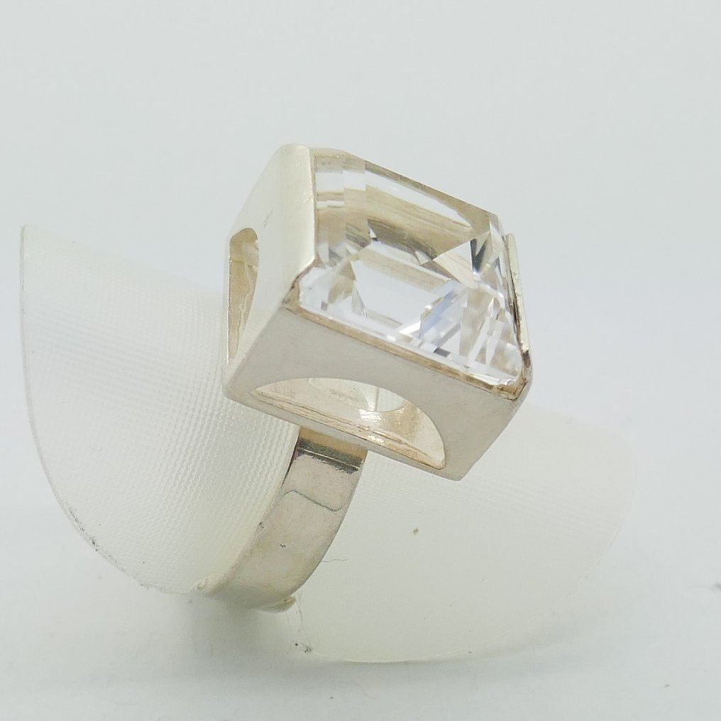 没有保留价 - 戒指 银 - Bengt Hallberg-Swedesign #3.2