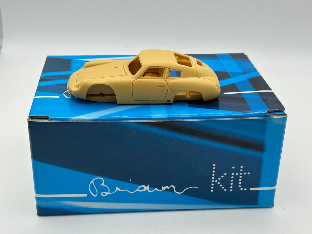 ABC Brianza 1:43 - Modellbausatz - Porsche Carrera Abarth Targa Florio 1960 #116 - Unberührtes Montageset - Modell in Glasfaser & Zubehör #1.0