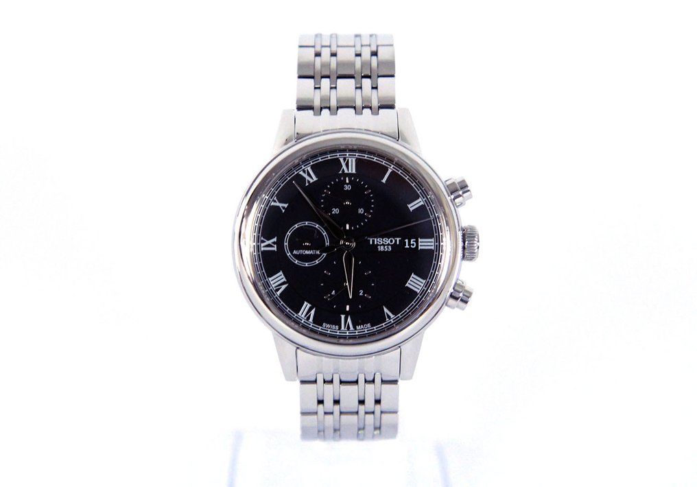 Tissot - T-Classic Carson Automatic Chronograph Men’s Watch - χωρίς τιμή ασφαλείας - T085.427A / ZVS 0MN Q33 - Άνδρες - 2010-2020  #1.0