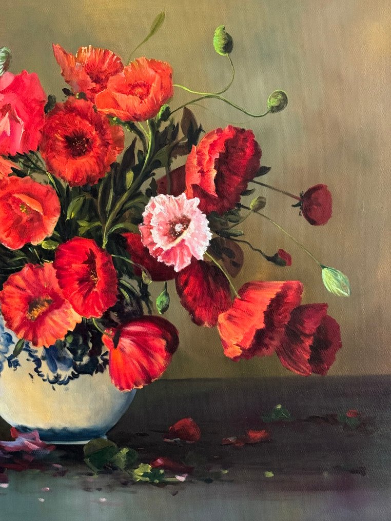 Turan Duyar - Vase of anemones #3.2