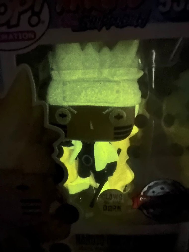 Funko - Statuetta - Funko POP Naruto Shippuden Naruto Six Paths Sage Mode Glow-in-the-Dark Limited Edition. Also  (2) - Plastica, Vinile #2.1