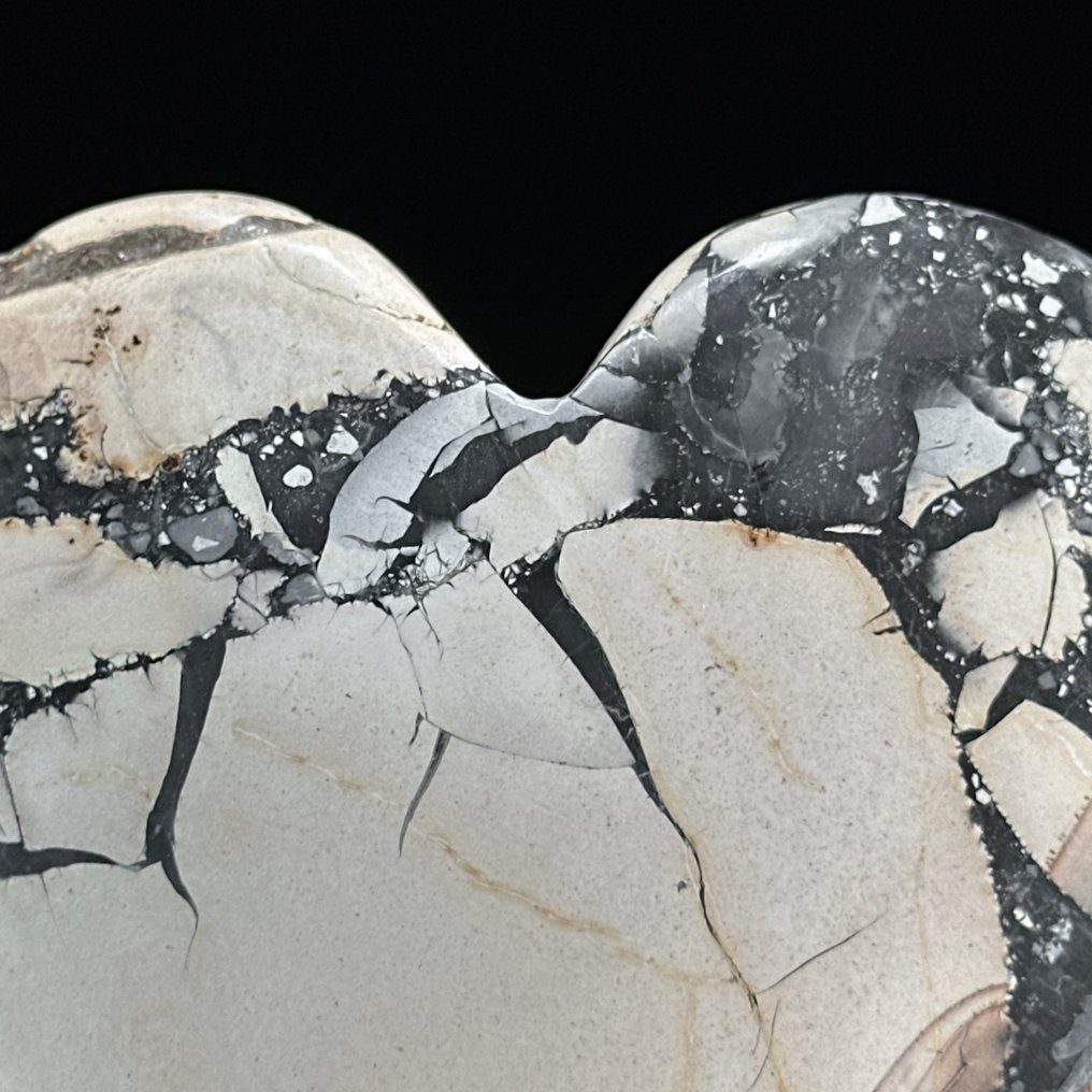 Ingen minstepris - Fabelaktig par polerte gule Maligano Jaspers Hjertformet på tilpassede stativer.- 3800 g - (2) #4.3