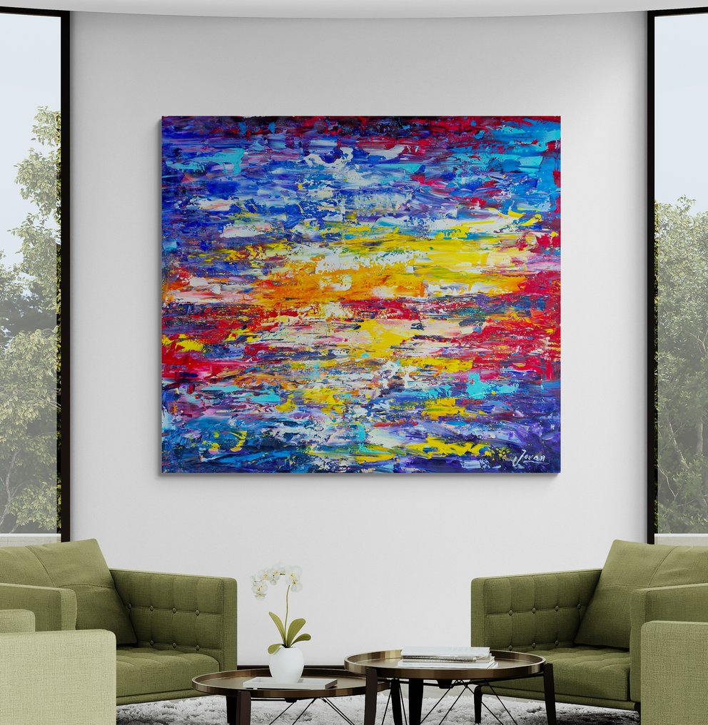 Jovan Srijemac (1962) - Nature vibrates - (XXL) #1.0