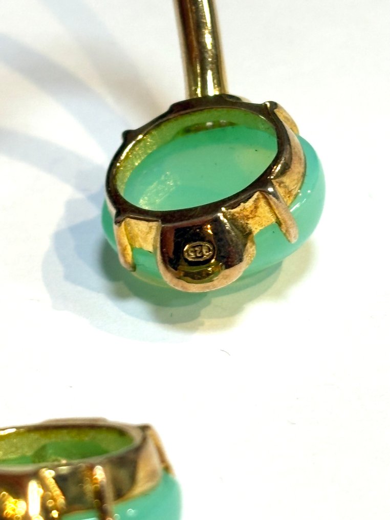 Silber - Armband - Agata verde #4.3