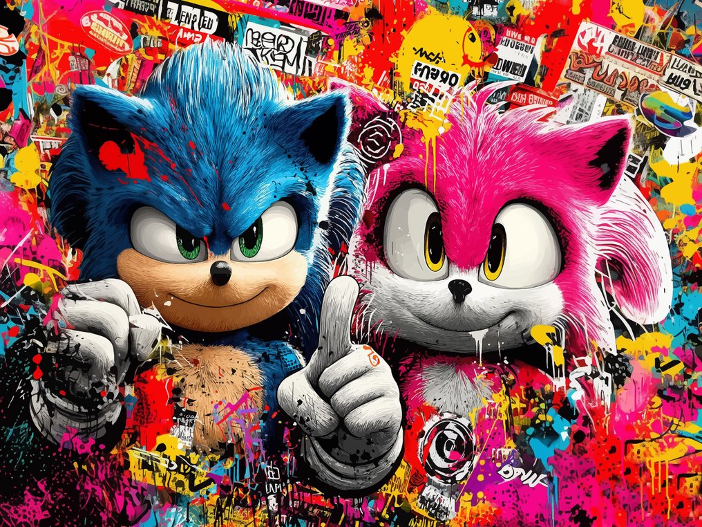 IPR Graph - "Sonic & Amy: Velocidad en el Caos Neón" #1.0