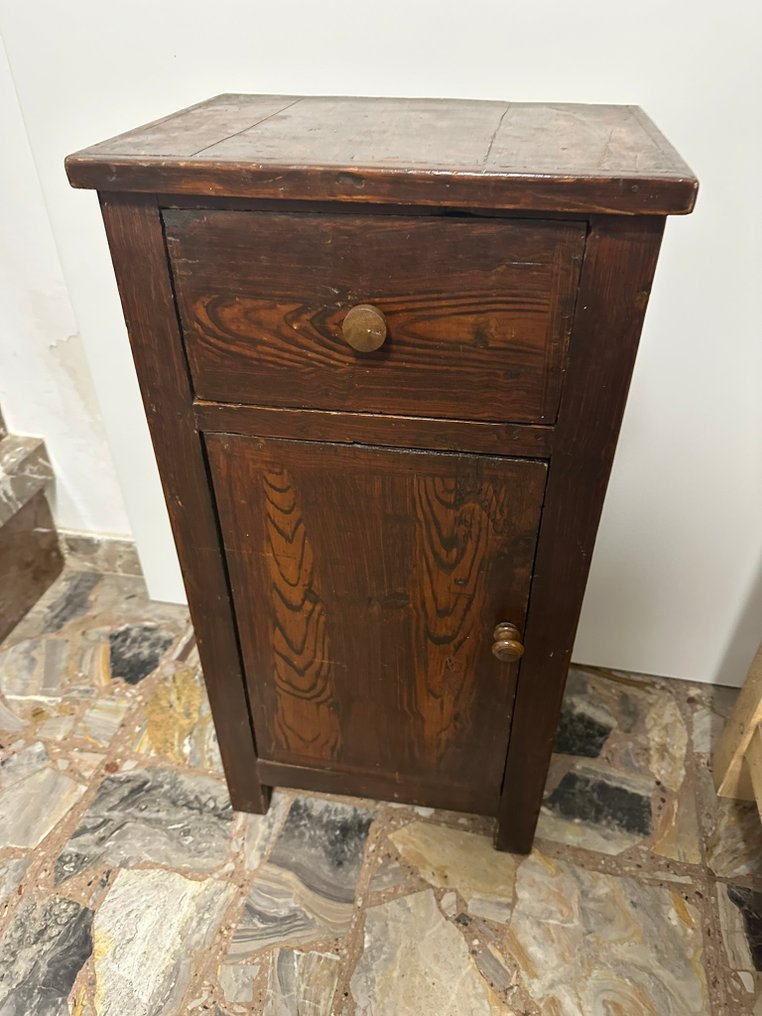 Comodino - Abete rosso - comodino uinizio '900 #4.3