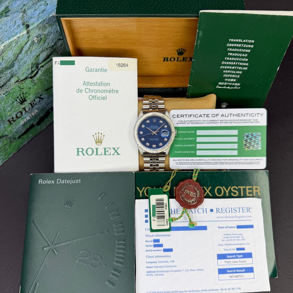 Rolex - Datejust Turn-O-Graph - 16264 - Unisex - 2003 #1.0