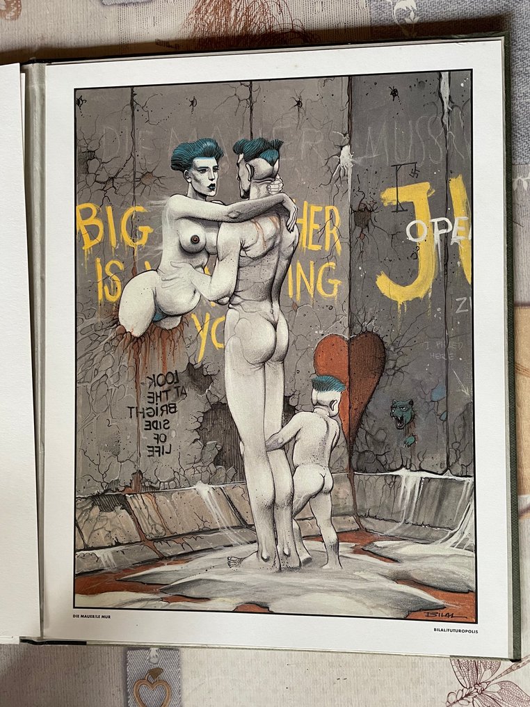 Enki Bilal - Futuropolis - Die Mauer Berlin - Anni ‘80 #4.3