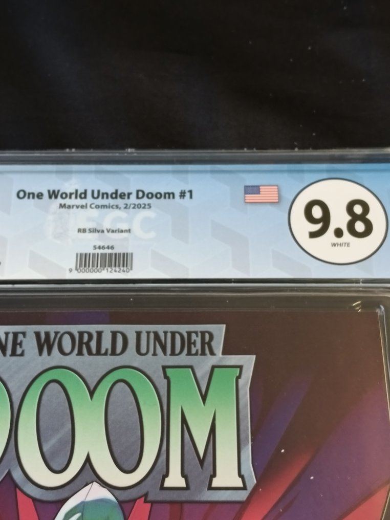 One World Under Doom #1 - R. B. Silva Variant - EGC 9.8 - 1 Graded comic - EO - 2025 #1.0