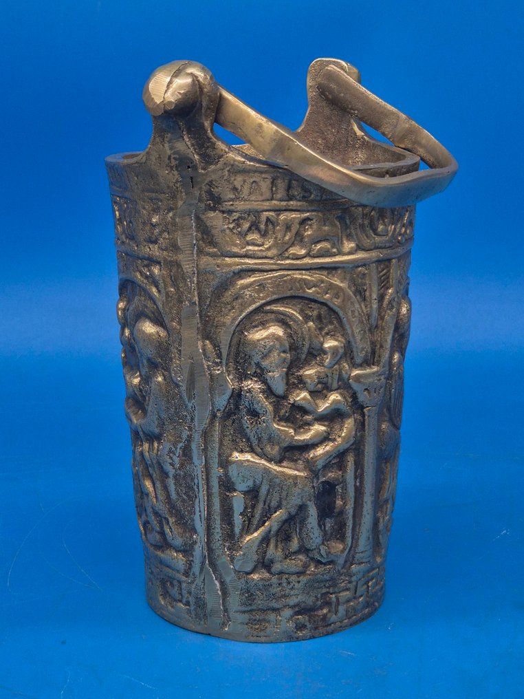 卫浴水壶 – 新哥特风格 – 20 厘米 - 黃銅 - 20世纪 #1.0