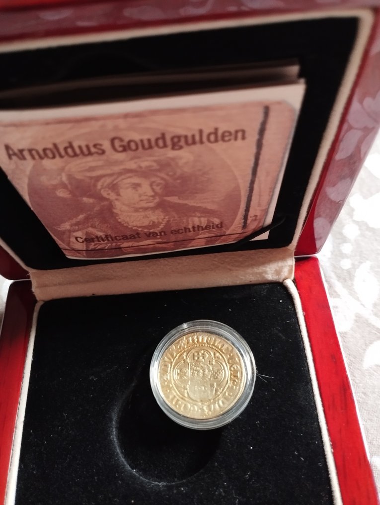 Holanda, Arnold van Egmond. Florín de oro c.a. 1450 #3.2