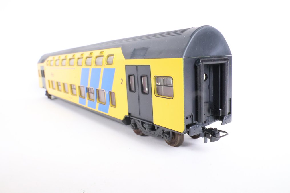 Lima H0轨 - L309124/87 - 模型火车客运车厢 (2) - DDM 车厢 一等/二等和二等车厢 - NS #4.3