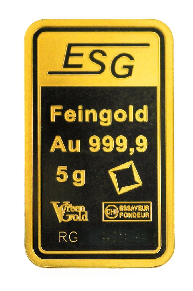 5 grammi - Oro .999 - ESG / Valcambi SA - Sigillato e con certificato #4.3