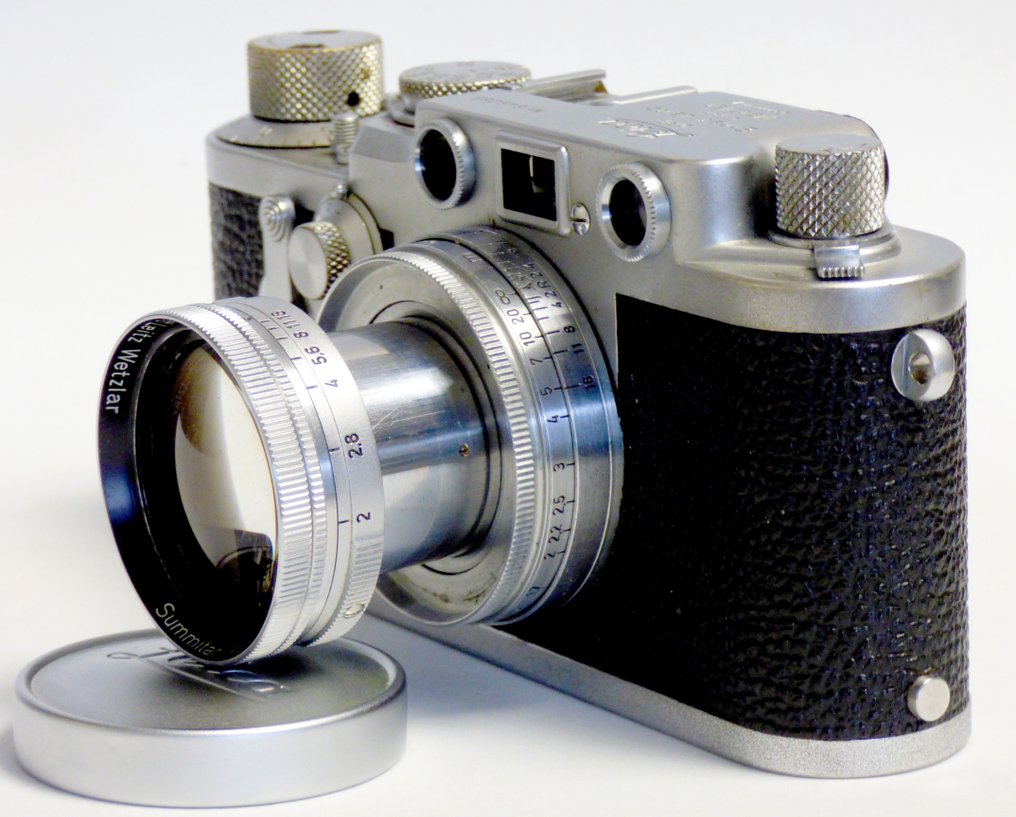 Leica Leica IIIf + objectif Summitar 2/5 cm 旁轴相机  (没有保留价) #1.0