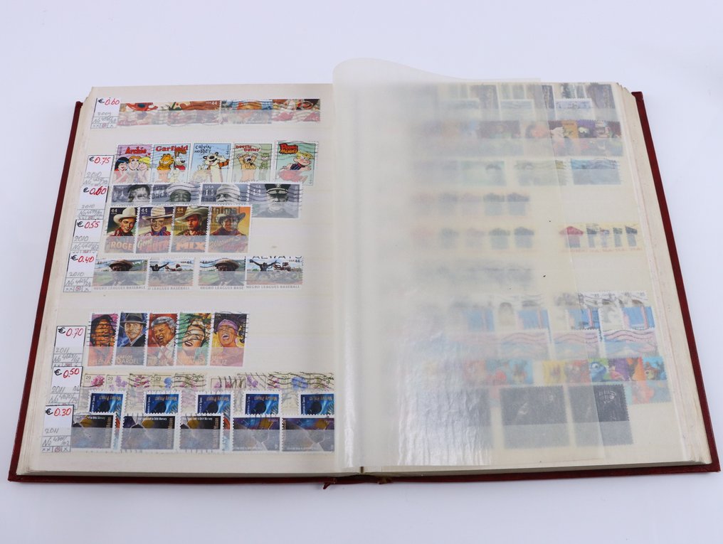 美国 1938/2014 - 盖章的收藏在库存相册中 #2.1