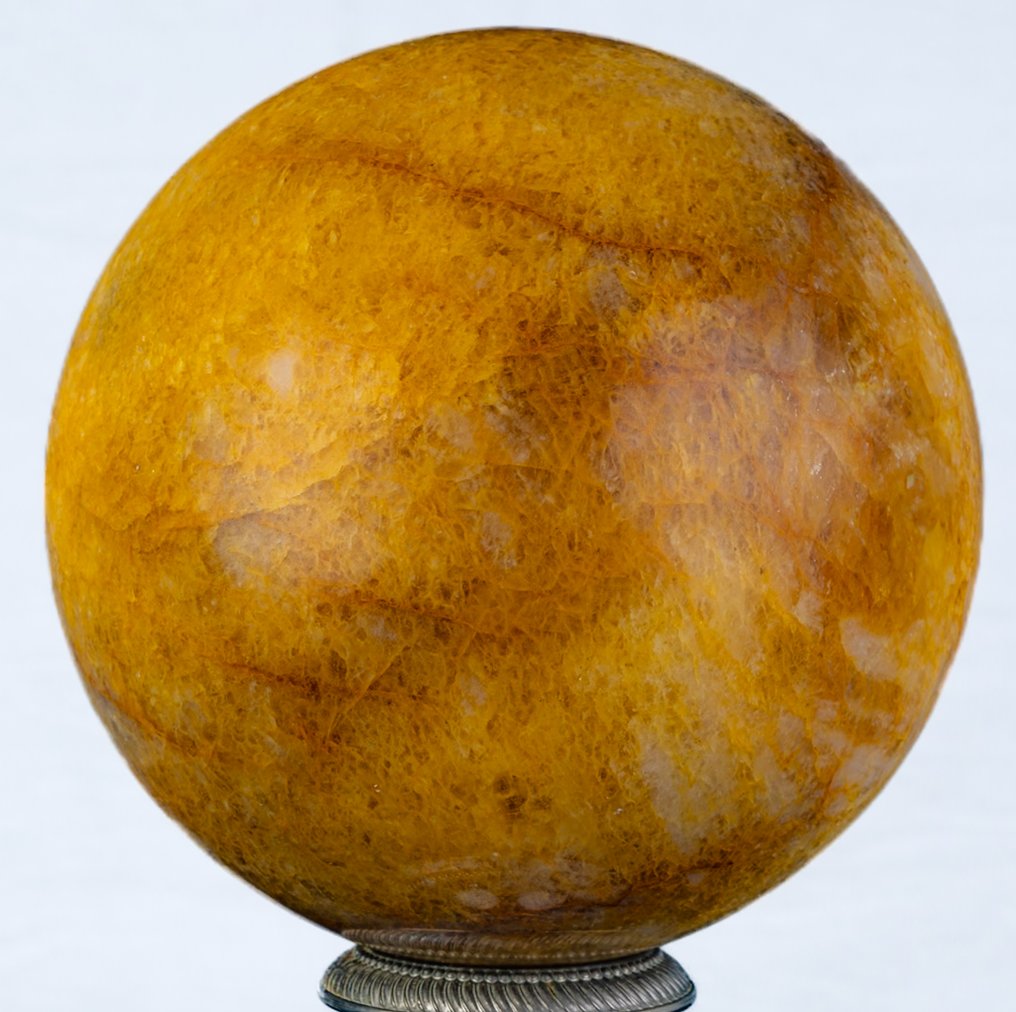 精良的金色治愈者球体 水晶 - 高度: 14.7 cm - 闊度: 14.7 cm- 4746 g #2.1