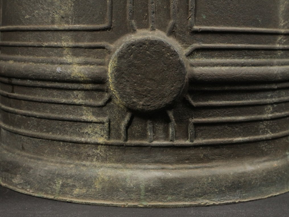 大型神社钟 - 55厘米 - 青銅色 - 日本 - 大正時期（1912-1926） #3.2