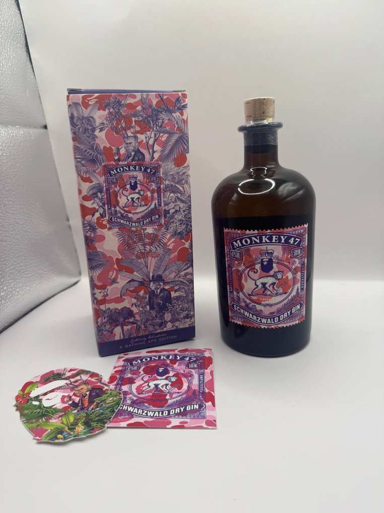 Monkey 47 2021 - Bathing Ape (BAPE) Limited Edition   - b. 2021  - 50cl #1.0