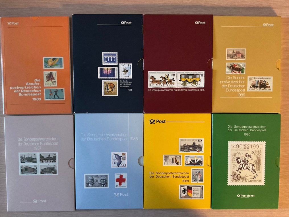 德国，联邦共和国 1975/1994 - BUNDESPOST；由德国邮政发行的20年纪念册 #3.2