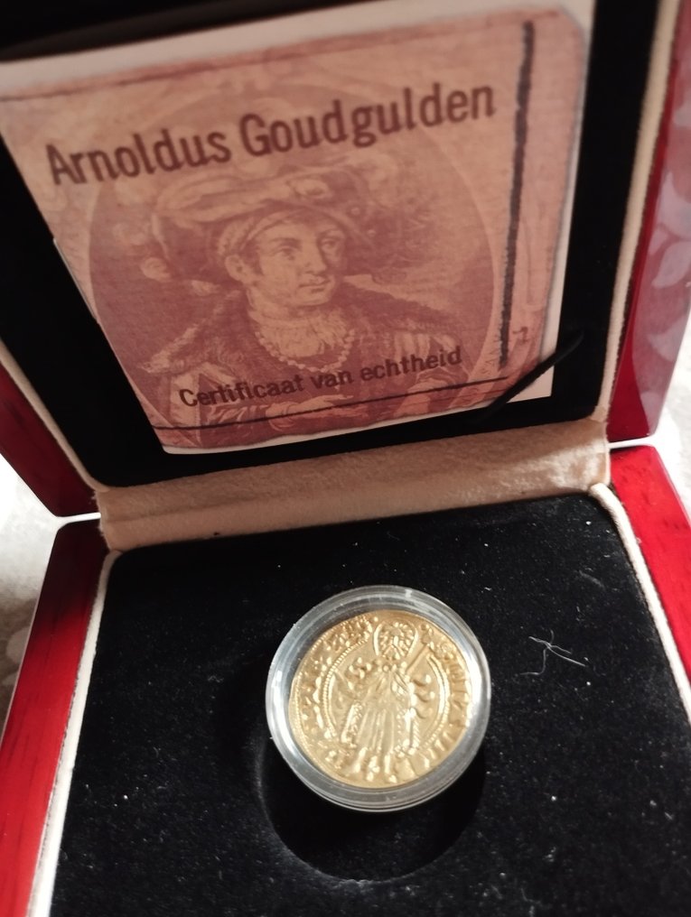 Holanda, Arnold van Egmond. Florín de oro c.a. 1450 #2.1