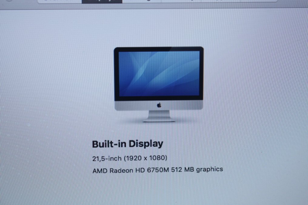 Apple iMac 21.5" (Mid 2011) - Intel Quadcore i5 CPU - 12GB RAM - 500GB HD - iMac - with macOS High Sierra #3.2