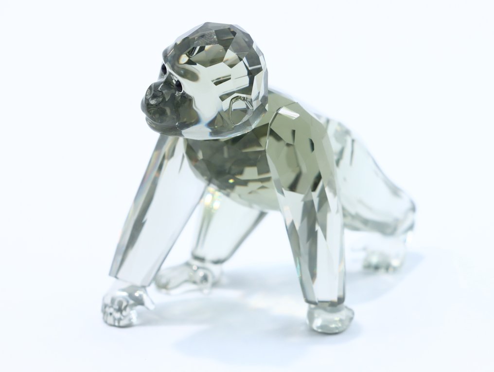 Figur - Swarovski - Gorillajong (Boxed + certificate) - Kristall #4.3