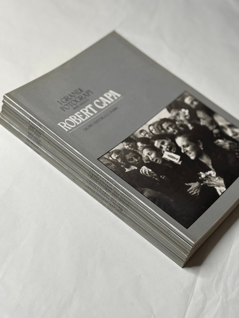 Lotto 8 libri - R. Capa, J. Sudek, T. Modotti, R. Burri, D. Bailey etc etc - 1983 #2.1