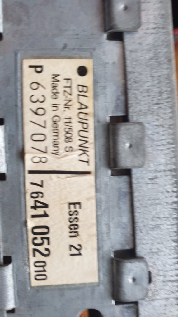 Blaupunkt - Essen 21    BMW Autoradio #4.3