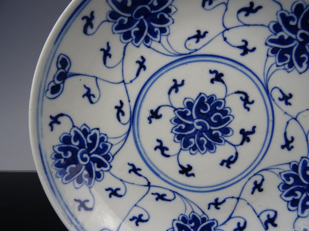 盤子 - 瓷器 - 光绪时期的标志和时期 #4.3