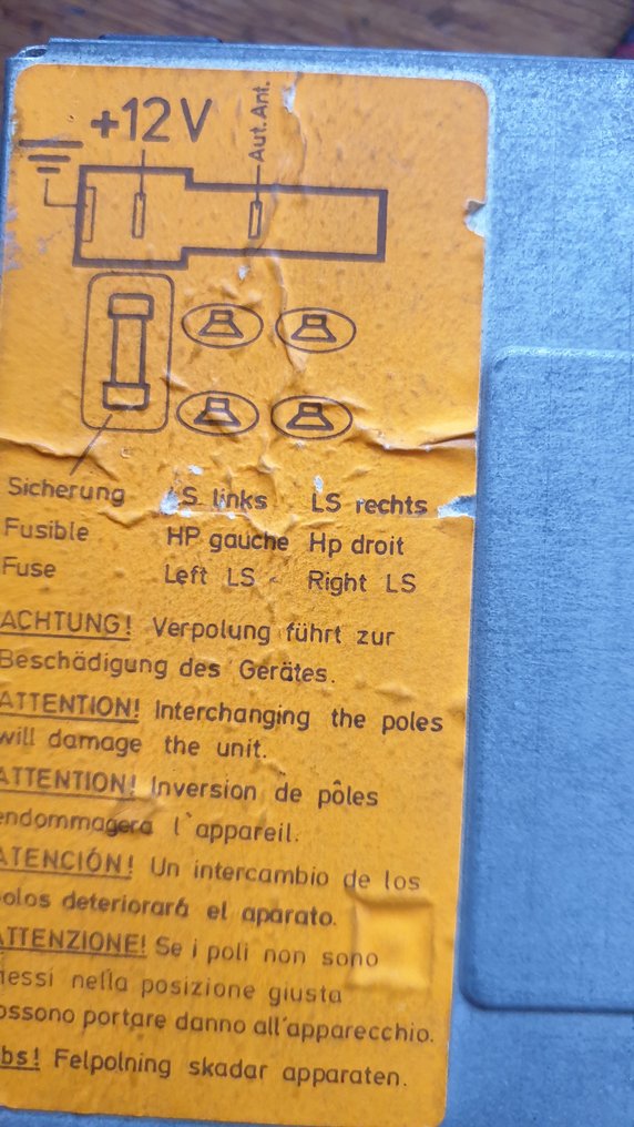 Blaupunkt - Essen 21    BMW Autoradio #2.1