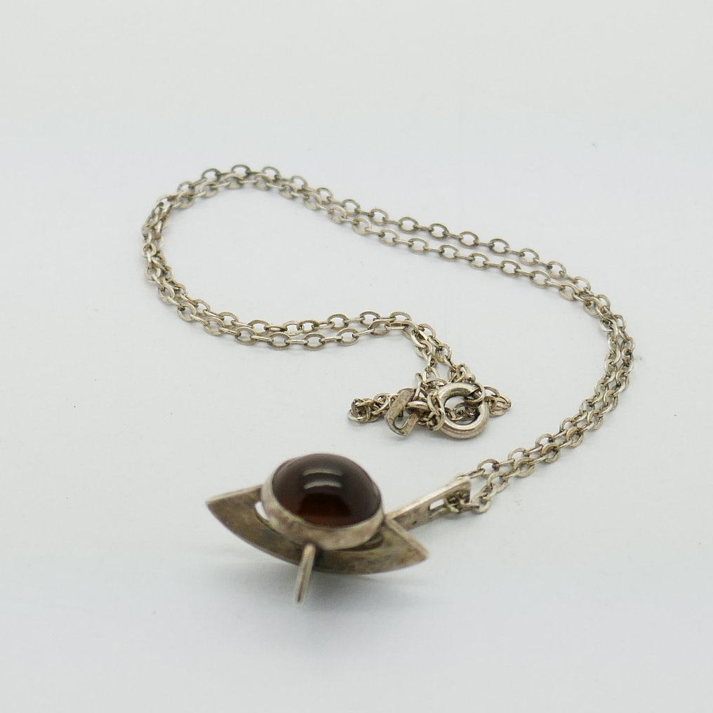 没有保留价 - 吊坠项链 银 - Salovaara #4.3