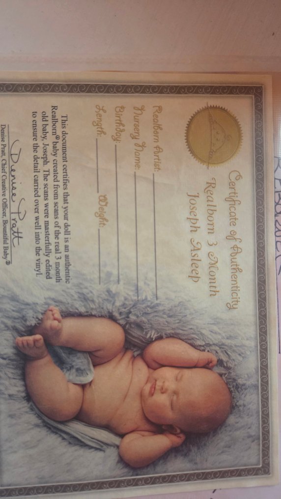 Reborn  - Puppe Joseph Asleep - 2010–2020 #1.0