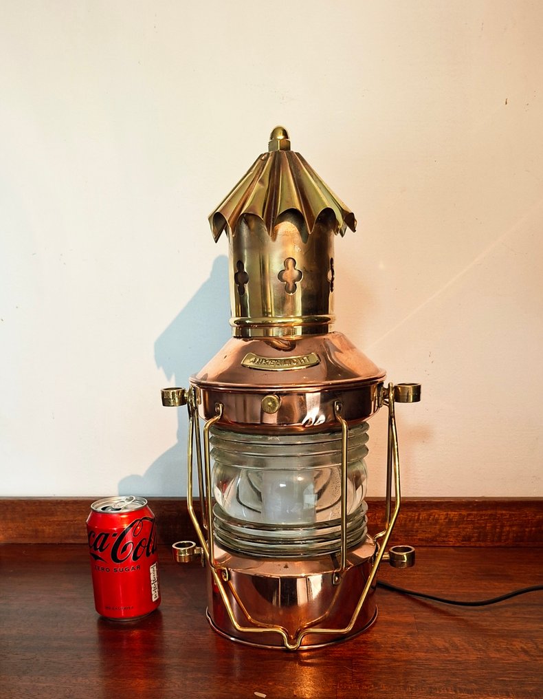 Anchor lamp - Copper, Glass #3.2