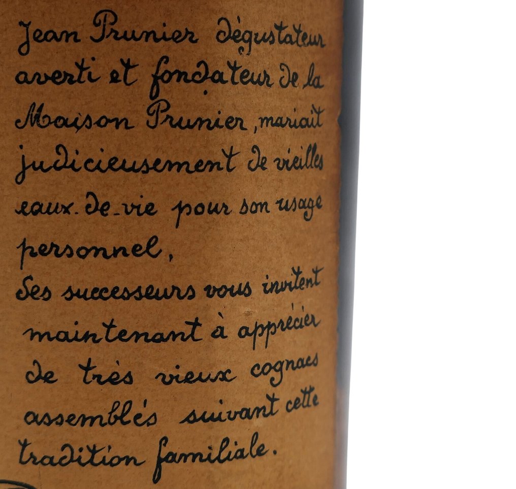 Prunier, Courvoisier - Cognac Fine Champagne VSOP + 3 Star Luxe  - b. Δεκαετία του 1960, Δεκαετία του 1970 - 75cl, 70cl - 2 μπουκαλιών #4.3
