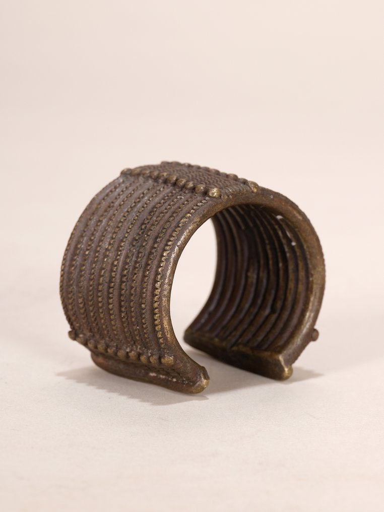 Bronz karkötő, a Baule néphez tartozó, Elefántcsontpart - Baulé - Elefántcsontpart  (Nincs minimálár) #3.2