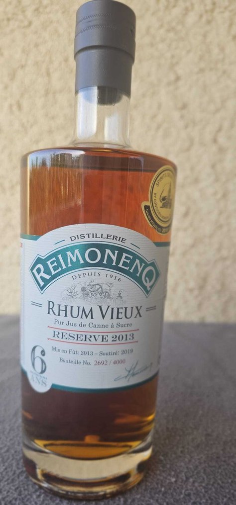 Reimonenq 2013 - Rhum Vieux Réserve   - b. 2019  - 70厘升 #1.0