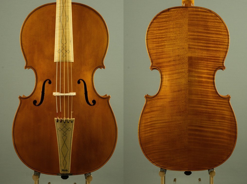 Edo Sartori (Certified, Direct from the luthier) - Fratelli Amati 1600 Amarillys Fleming -  - Βιολοντσέλο - Ιταλία - 2025 #1.0